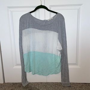 Small 3 Tone Long Sleeve